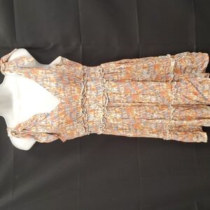 Gypsies & Moondust Tie Dress SZ SM